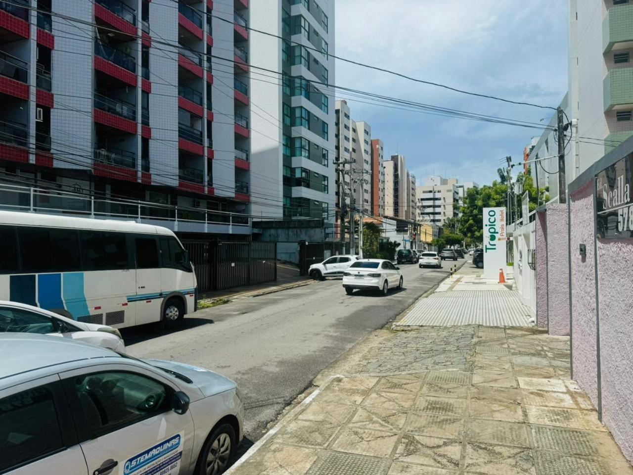 Praia De Ponta Verde Com Lavadora, Wi-Fi, Garagem - Quarto Andar Maceió Екстериор снимка